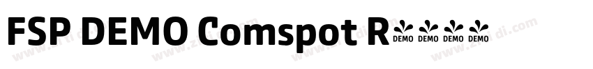 FSP DEMO Comspot R字体转换 FSP DEMO Comspot R字体转换